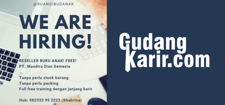 Peluang Reseller Buku Anak! GRATIS reseller buku