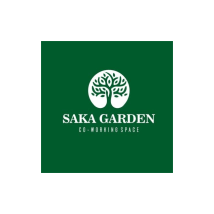 logo saka garden caffee