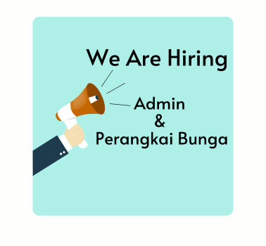 Admin & perangkai bunga