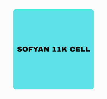 sofyan 11k cell