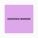KONVEKSI WARSINI