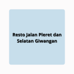 Resto Jalan Pleret dan Selatan Giwangan