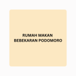 Rumah makan bebakaran podomoro