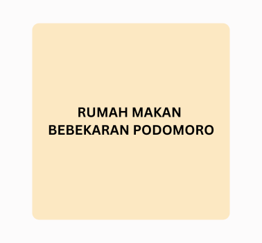 Rumah makan bebakaran podomoro