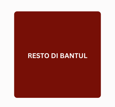 RESTO DI BANTUL
