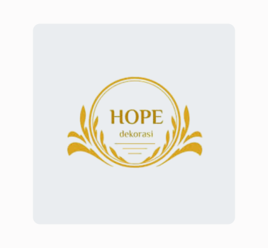 hope dekorasi