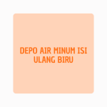 DEPO AIR MINUM ISI ULANG BIRU